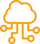 cloud infrastructure fill icon