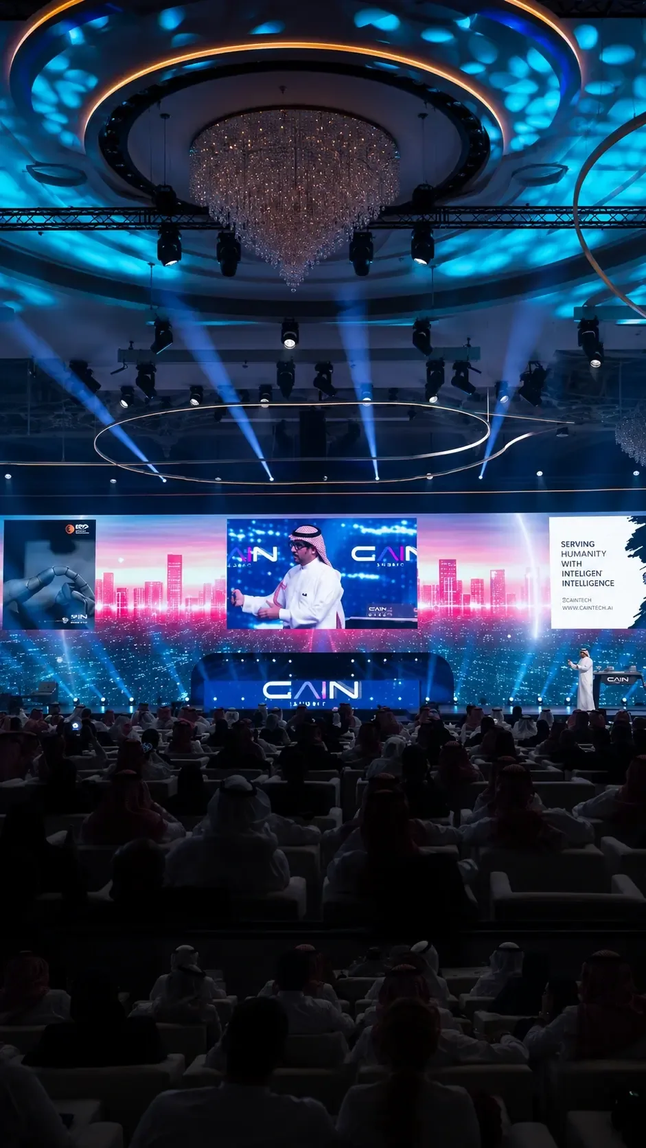 GAIN Summit 2024 main stage session in Riyadh